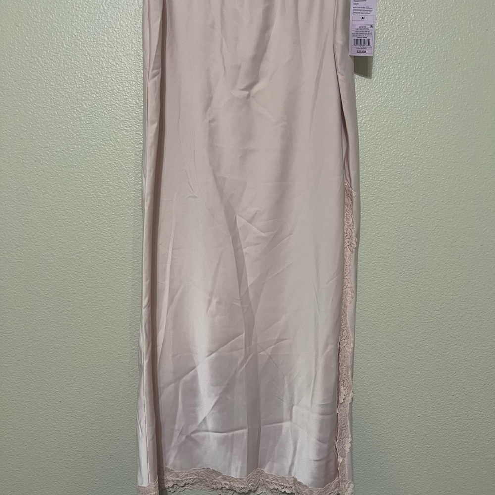 Wild Fable Pale Punk Lace Trim Skirt